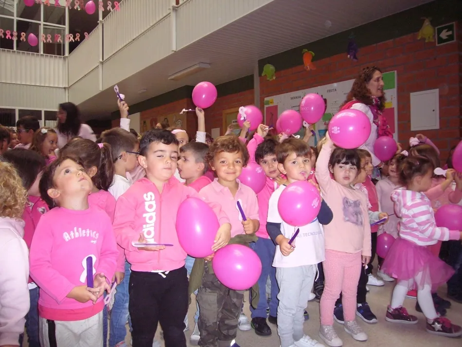 El Colegio Antonio Machado se suma al Día Mundial del Cáncer de Mama