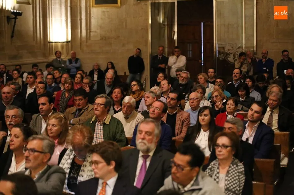 Foto 2 - Jes&uacute;s Huerta de Soto recibe el Premio Escuela de Salamanca en Los Dominicos
