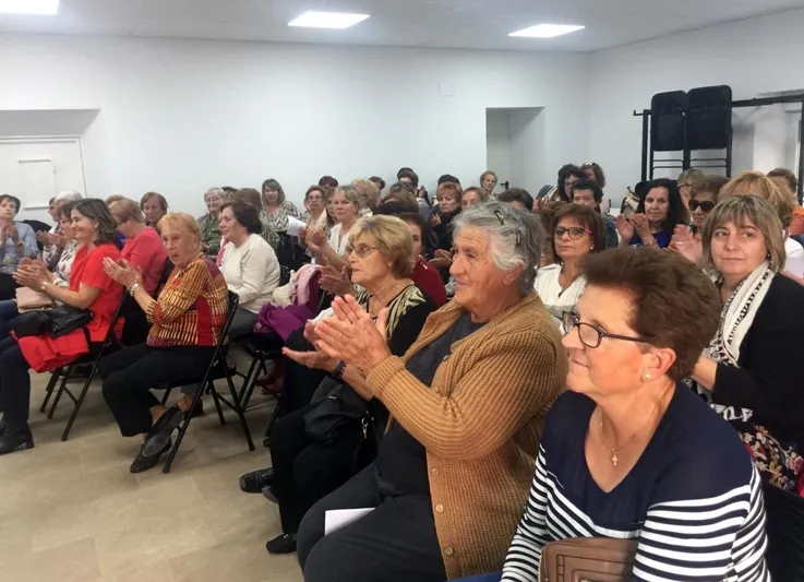 Foto 2 - Medio centenar de mujeres participan en el encuentro anual de Mujer Rural celebrado en Ventosa