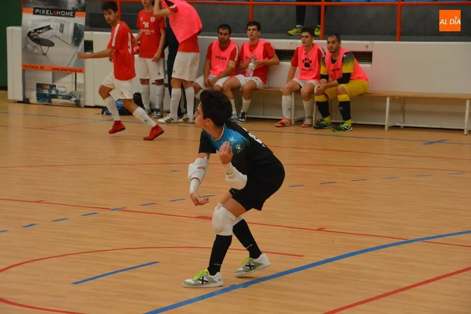 Foto 7 - El Salamanca FS logra una trabajada victoriafrente al Tierno Galv&aacute;n (3-2)
