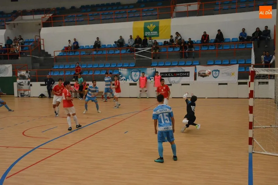 Foto 4 - El Salamanca FS logra una trabajada victoriafrente al Tierno Galv&aacute;n (3-2)