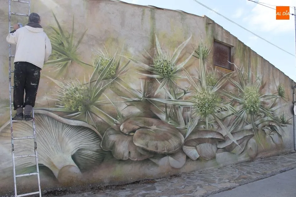 Foto 8 - El arte mural se fusiona con el paisaje de Juzbado