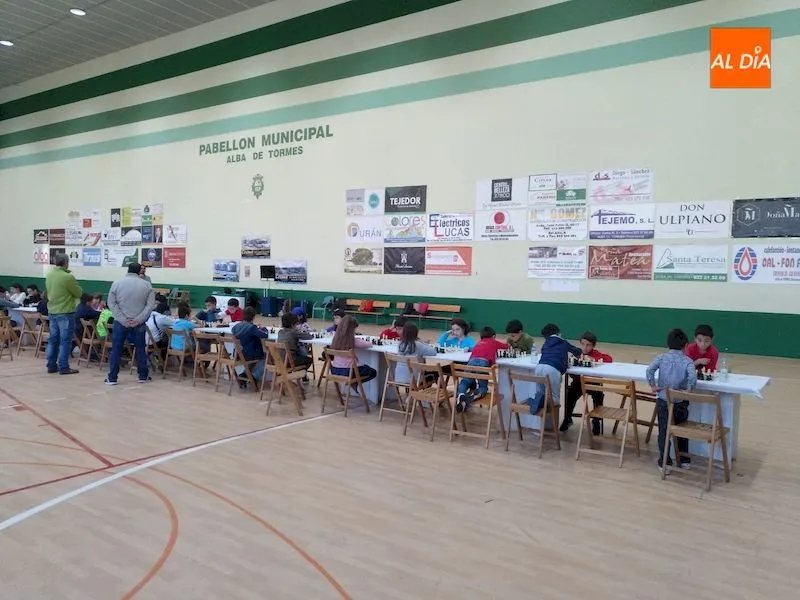 Foto 4 - Multitudinario torneo de ajedrez en Alba de Tormes