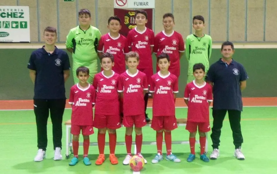 Plantilla del III Alevín A