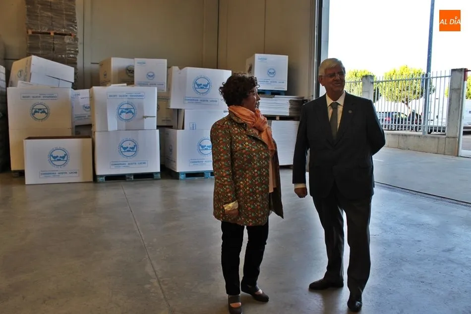 Foto 3 - Salamanca recibe 244.000 kilos de alimentos del programa de ayuda a necesitados