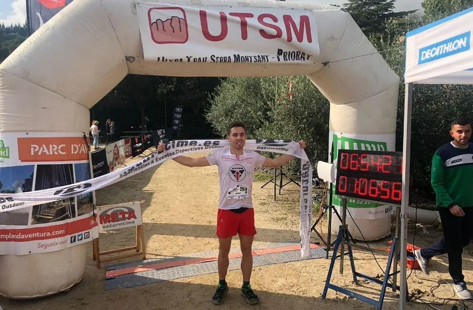 Álvaro Ramos Peña triunfa en el Ultra Trail de la Serra de Montsant  