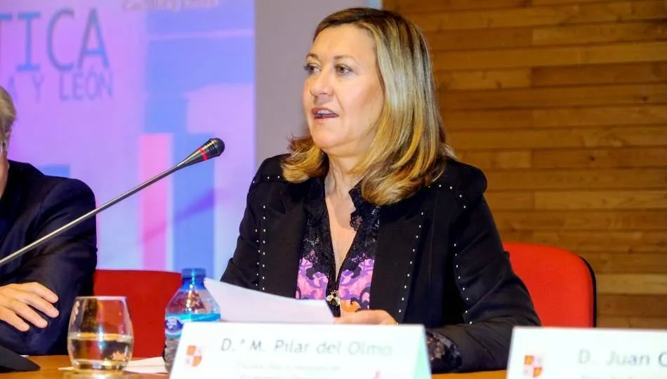 Pilar del Olmo, consejera Economía y Hacienda de Castilla y León