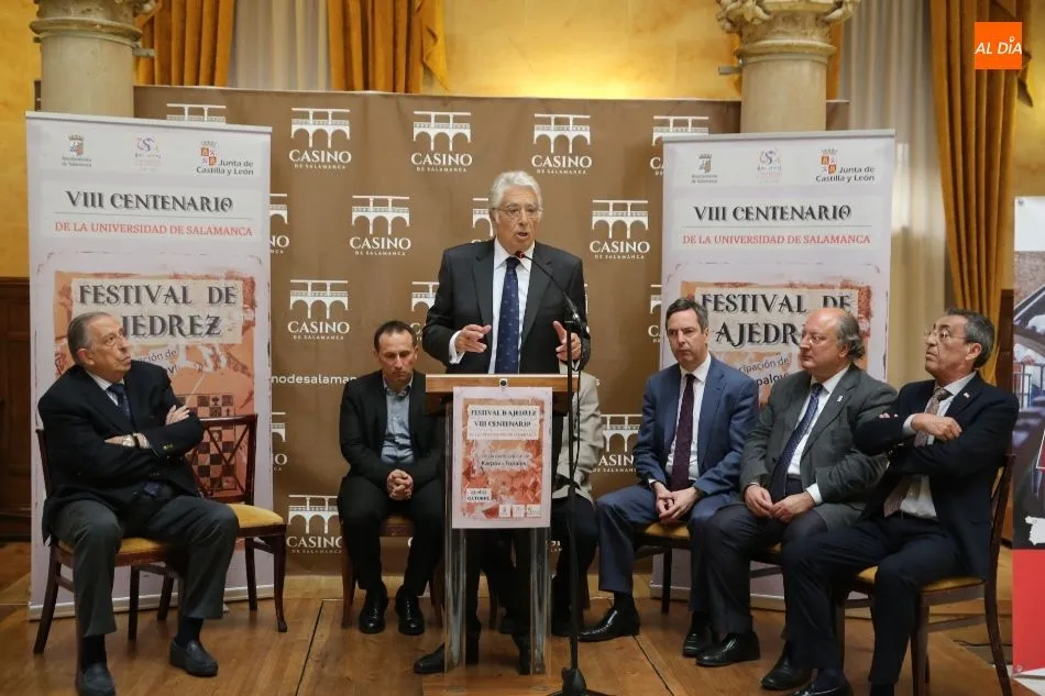 Foto 2 - Anatoli Karpov, principal atractivo del&nbsp;Festival de Ajedrez VIII Centenario&nbsp;