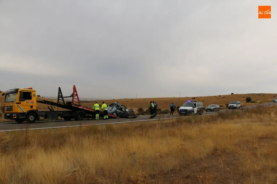 Foto 11 - Fallece una ni&ntilde;a de 5 a&ntilde;os en un tr&aacute;gico accidente en la carretera de Matilla de los Ca&ntilde;os