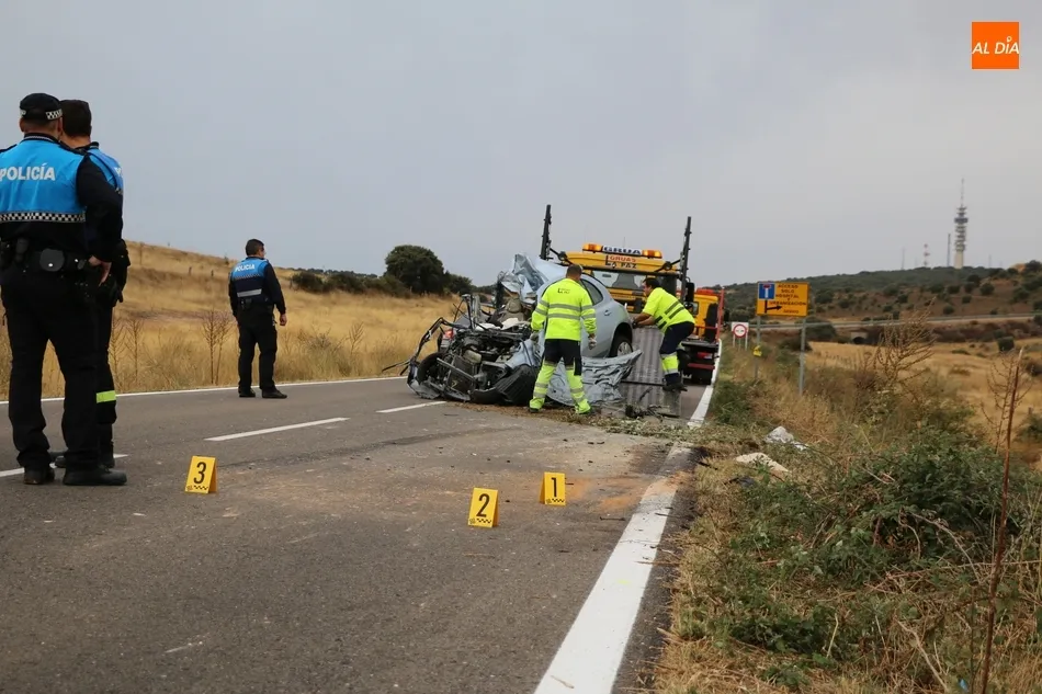 Foto 10 - Fallece una ni&ntilde;a de 5 a&ntilde;os en un tr&aacute;gico accidente en la carretera de Matilla de los Ca&ntilde;os