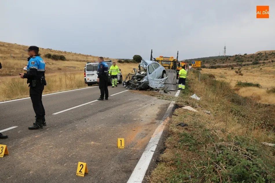 Foto 9 - Fallece una ni&ntilde;a de 5 a&ntilde;os en un tr&aacute;gico accidente en la carretera de Matilla de los Ca&ntilde;os