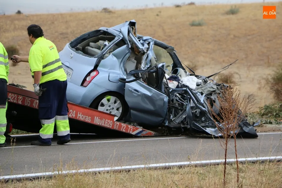 Foto 7 - Fallece una ni&ntilde;a de 5 a&ntilde;os en un tr&aacute;gico accidente en la carretera de Matilla de los Ca&ntilde;os