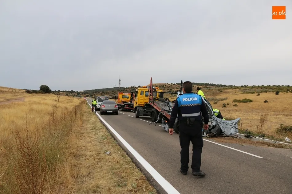 Foto 6 - Fallece una ni&ntilde;a de 5 a&ntilde;os en un tr&aacute;gico accidente en la carretera de Matilla de los Ca&ntilde;os