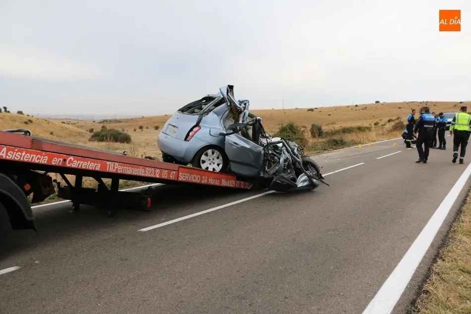 Foto 5 - Fallece una ni&ntilde;a de 5 a&ntilde;os en un tr&aacute;gico accidente en la carretera de Matilla de los Ca&ntilde;os
