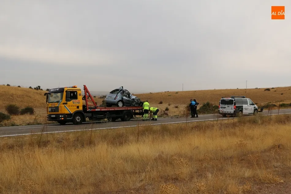 Foto 4 - Fallece una ni&ntilde;a de 5 a&ntilde;os en un tr&aacute;gico accidente en la carretera de Matilla de los Ca&ntilde;os