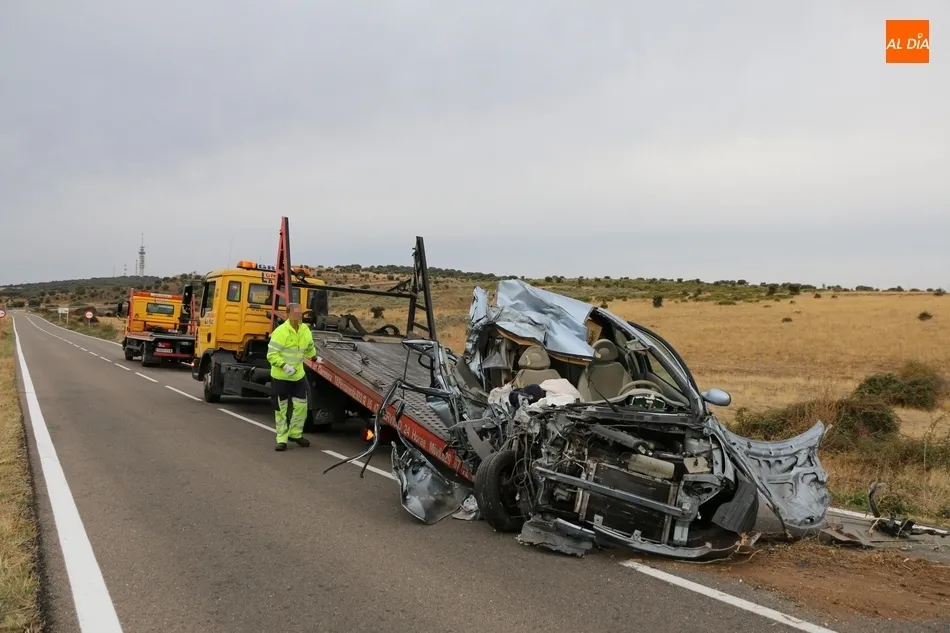 Foto 3 - Fallece una ni&ntilde;a de 5 a&ntilde;os en un tr&aacute;gico accidente en la carretera de Matilla de los Ca&ntilde;os