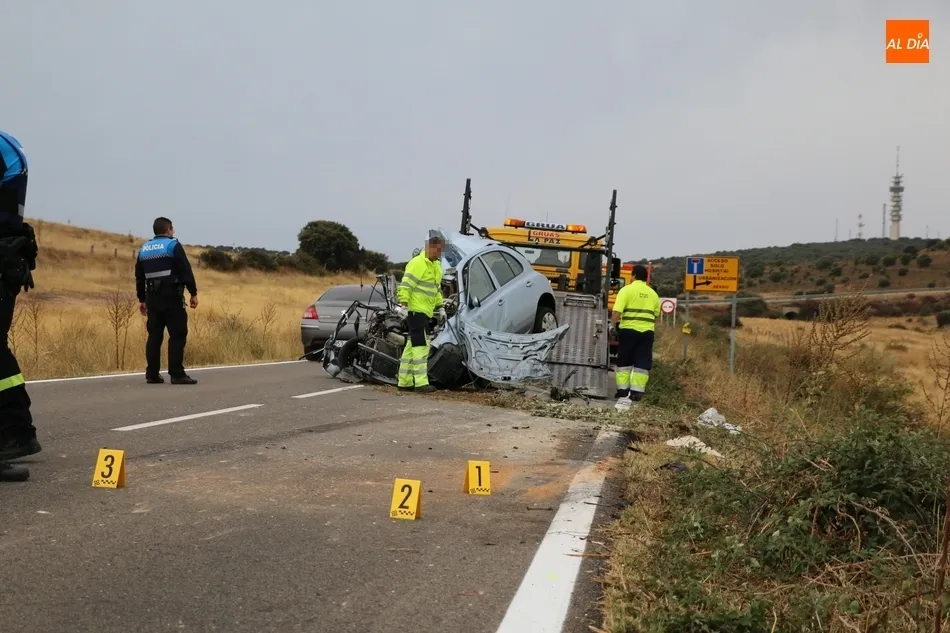 Foto 2 - Fallece una ni&ntilde;a de 5 a&ntilde;os en un tr&aacute;gico accidente en la carretera de Matilla de los Ca&ntilde;os