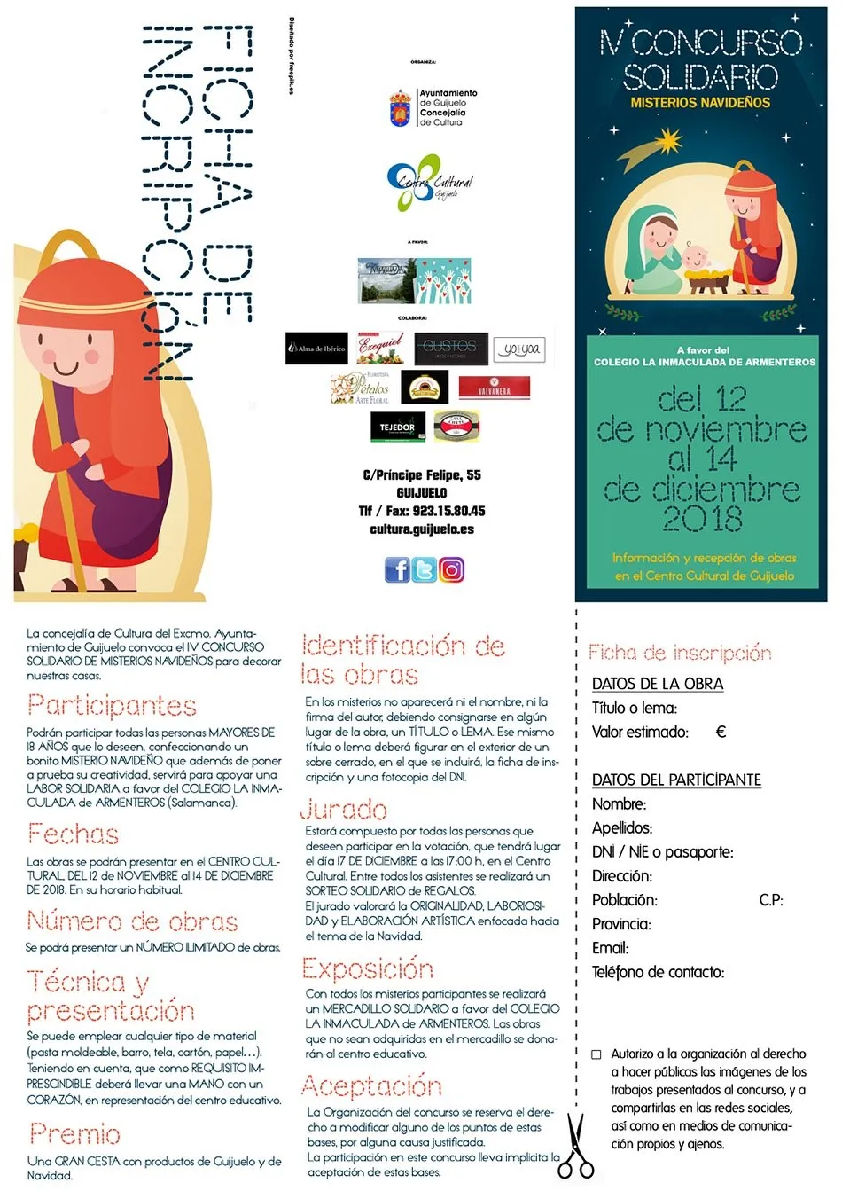 Foto 3 - El IV Concurso solidario del Ayuntamiento se centra en los Misterios de Navidad