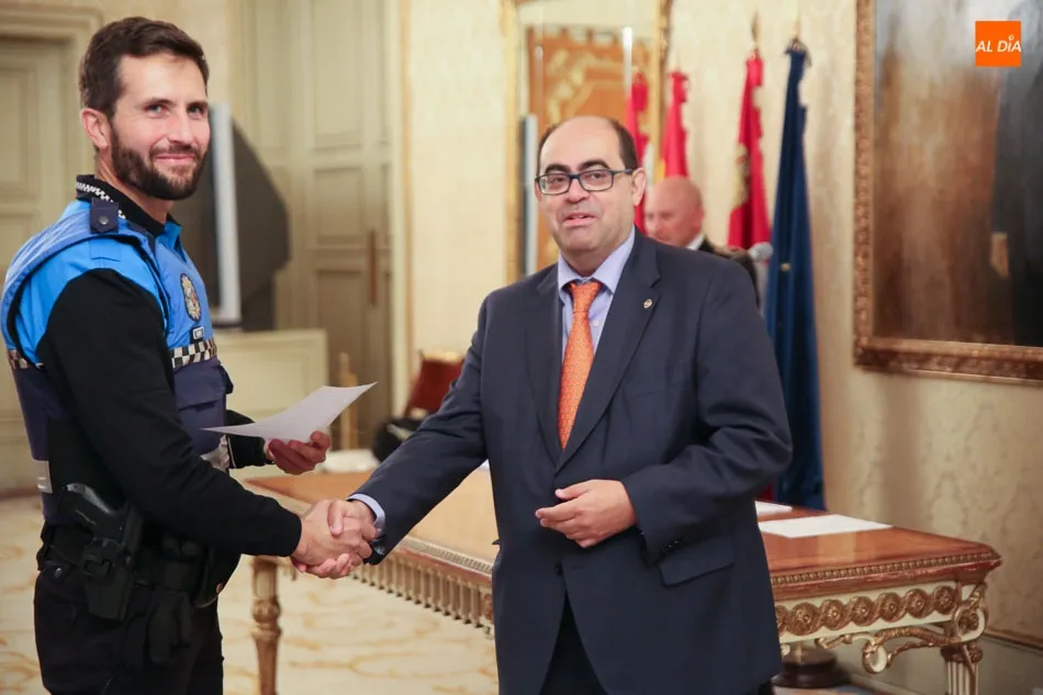 Foto 7 - El Ayuntamiento recibe a los polic&iacute;as locales que participaron en los VII Juegos Europeos...