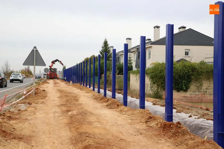 Foto 3 - Una pantalla ac&uacute;stica reducir&aacute; el ruido del tr&aacute;fico de la carretera de Alba en la urbanizaci&oacute;n...