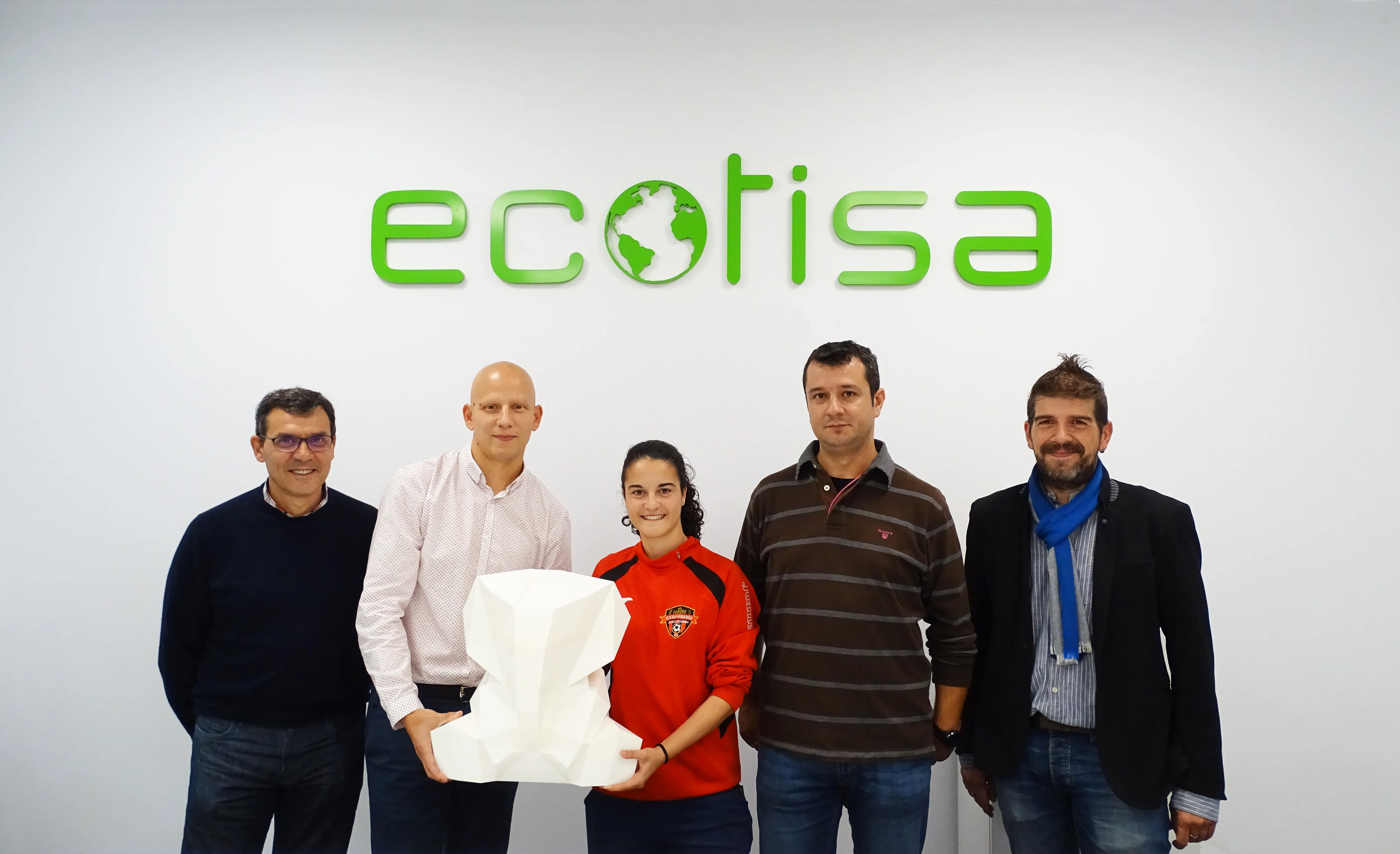 El Salamanca FF y Ecotisa firman un acuerdo de colaboración