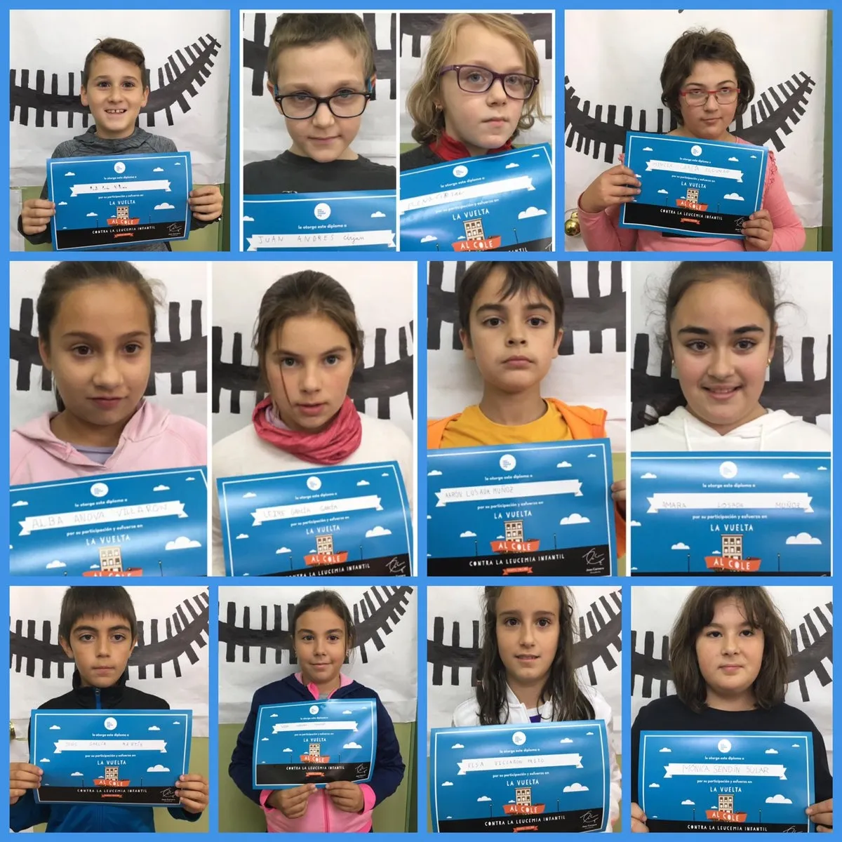 Foto 2 - El CRA Pe&ntilde;a de Francia se une a la macro &lsquo;Vuelta al cole contra la leucemia infantil&rsquo;  