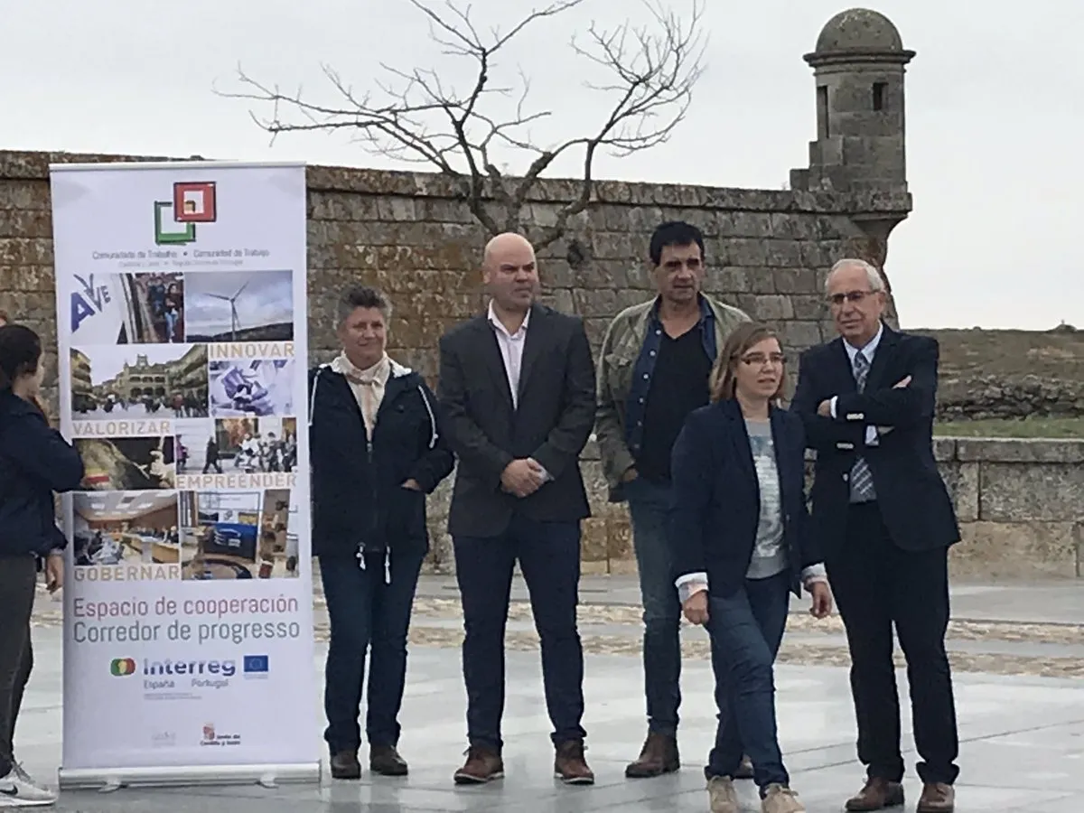 Foto 2 - Alumnos del Fray Diego participan en un encuentro con estudiantes portugueses  