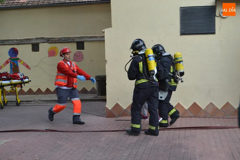 Foto 7 - El parque La Huerta se convierte en epicentro de un simulacro de emergencia