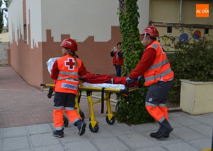 Foto 5 - El parque La Huerta se convierte en epicentro de un simulacro de emergencia