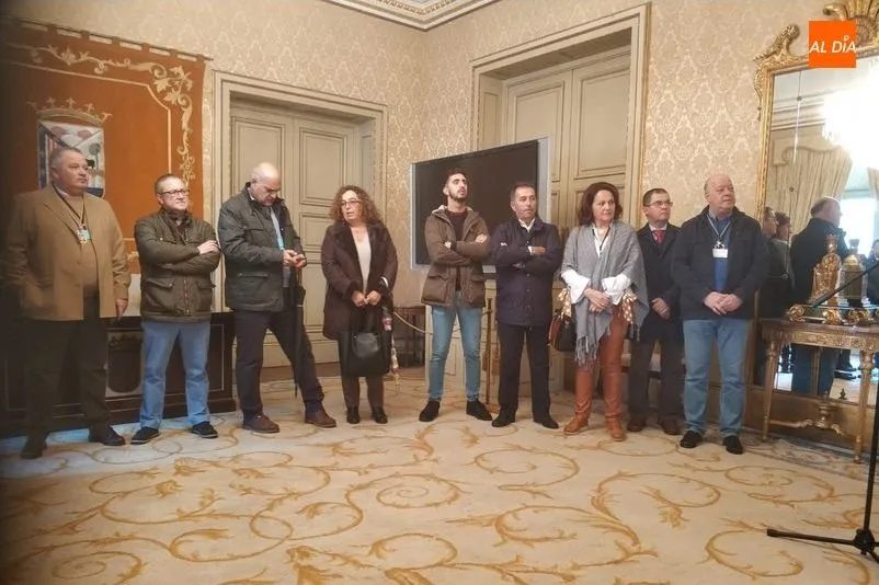 Recepción en el Ayuntamiento a las hermandades de La Soledad. Fotos: Lydia González
