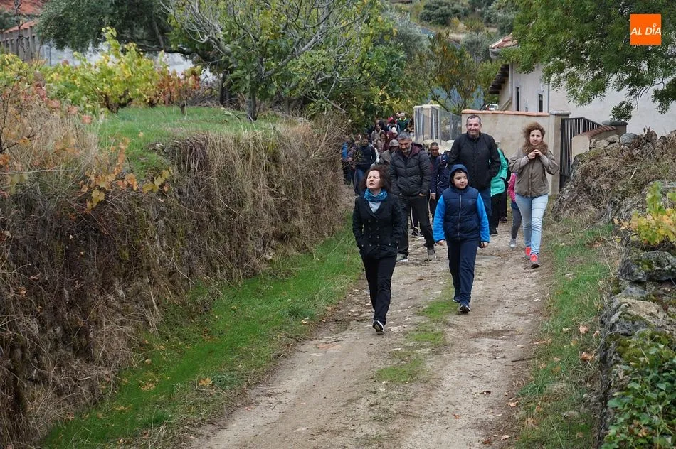 Foto 9 - El oto&ntilde;o m&aacute;s lluvioso recibe a los visitantes de la Ruta de los Lagares Rupestres