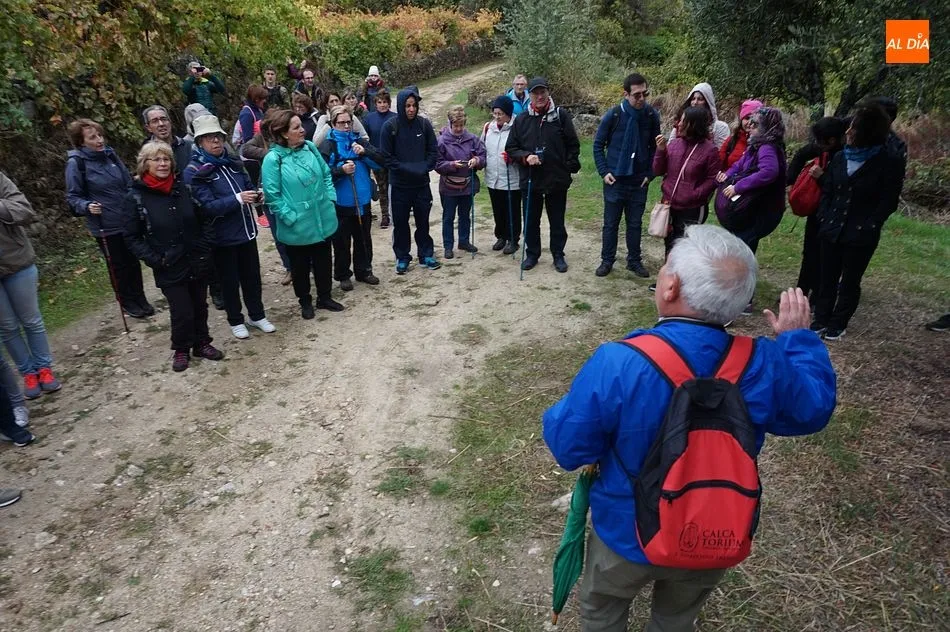 Foto 8 - El oto&ntilde;o m&aacute;s lluvioso recibe a los visitantes de la Ruta de los Lagares Rupestres