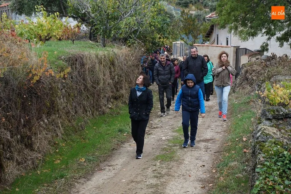 Foto 6 - El oto&ntilde;o m&aacute;s lluvioso recibe a los visitantes de la Ruta de los Lagares Rupestres