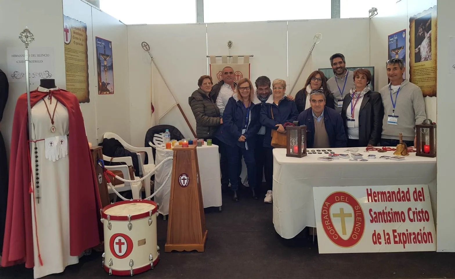 Grata experiencia de la Cofradía del Silencio en la Feria Nacional de Arte Cofrade  