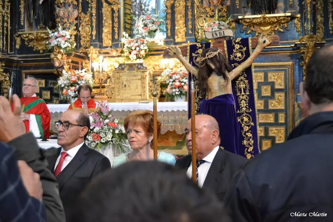 Foto 6 - Multitudinaria romer&iacute;a en honor al Sant&iacute;simo Cristo de Hornillos