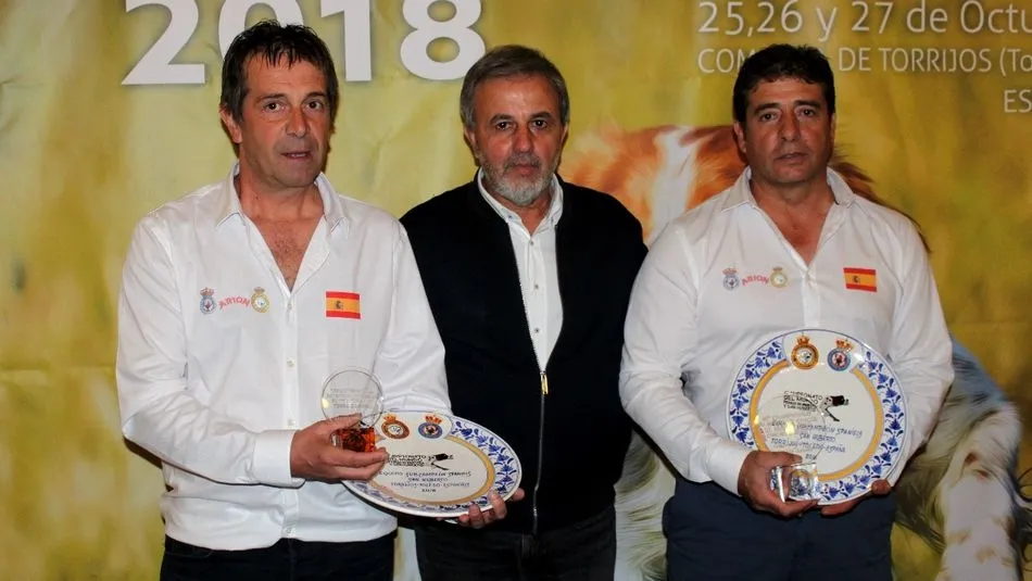  Josu Bernaras y Carlos Tiburcio, equipo español de Springers