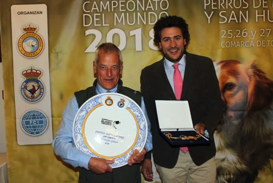 Foto 2 - Gran papel de los&nbsp;representantes del equipo espa&ntilde;ol en el Campeonato del Mundo de San Huberto  