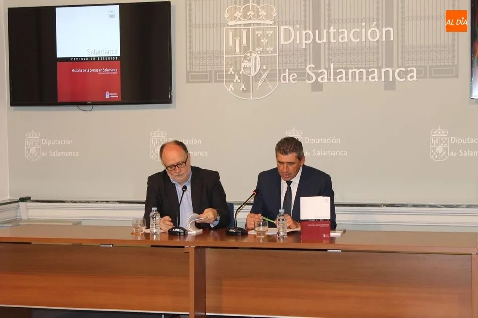 Foto 2 - La Revista de Estudios dedica su n&uacute;mero 62 a la historia de la prensa en Salamanca