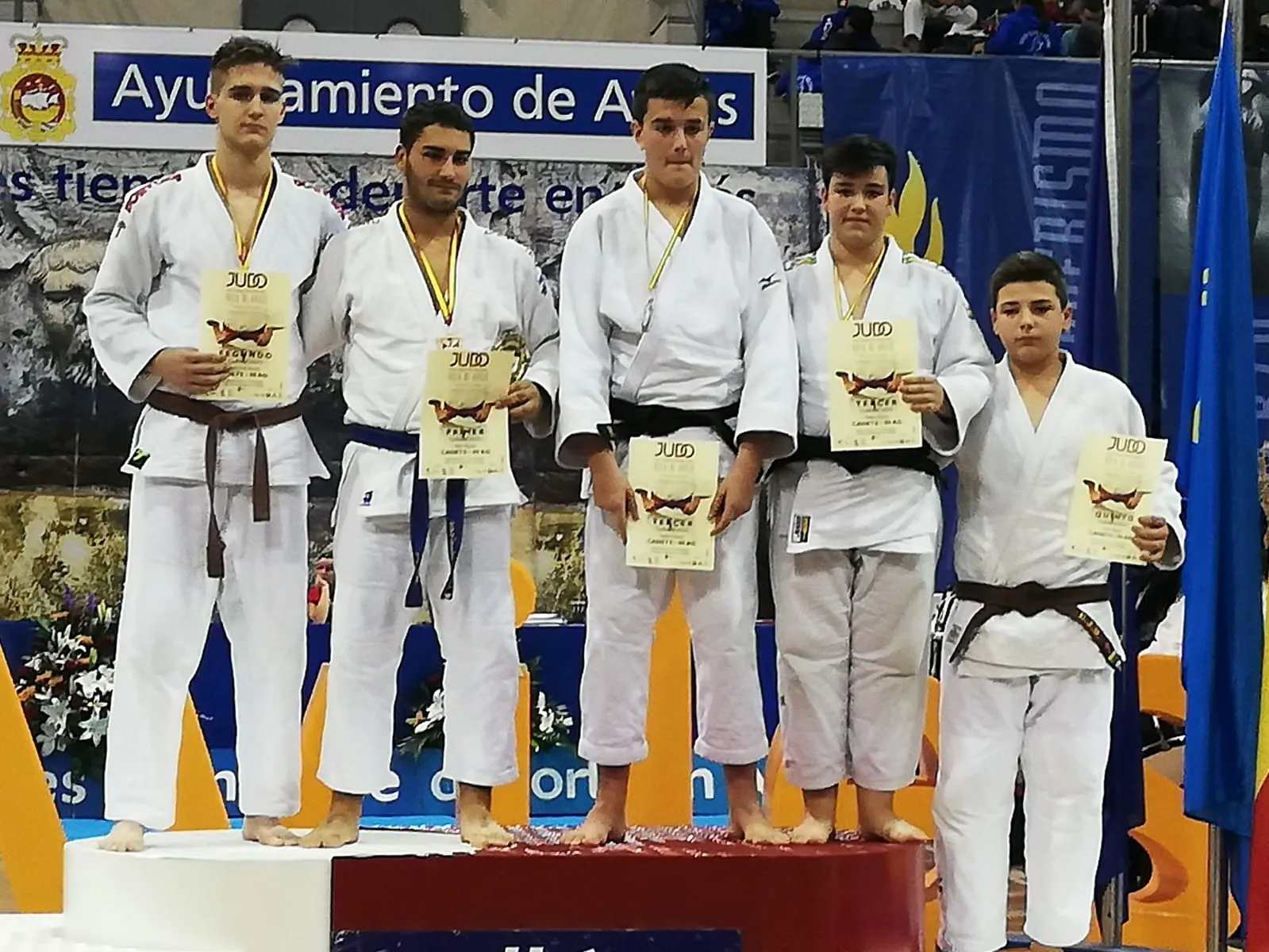 Foto 3 - El Judo Club Doryoku consigue dos medallas en el Torneo Villa de Avil&eacute;s