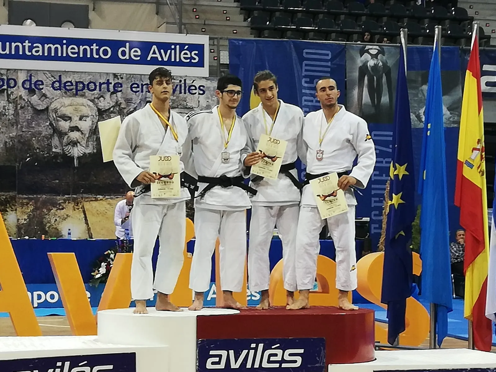 Foto 2 - El Judo Club Doryoku consigue dos medallas en el Torneo Villa de Avil&eacute;s