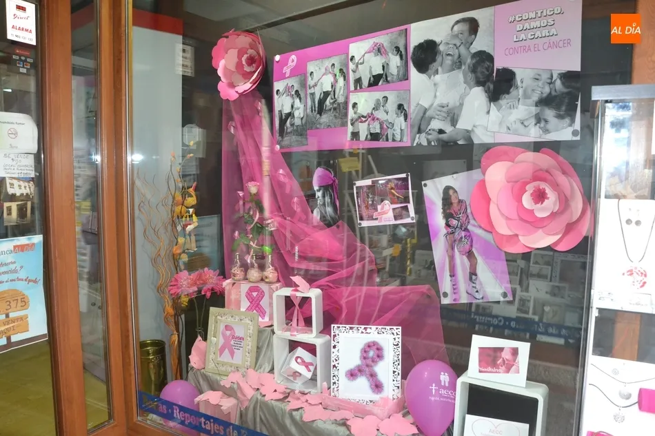 Foto 3 - M&oacute;nica Monroy Fotograf&iacute;a gana el Concurso de Escaparates del D&iacute;a contra el C&aacute;ncer de Mama  