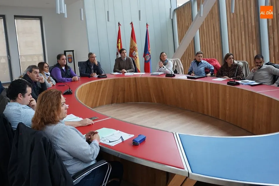 Imagen del pleno municipal esta mañana