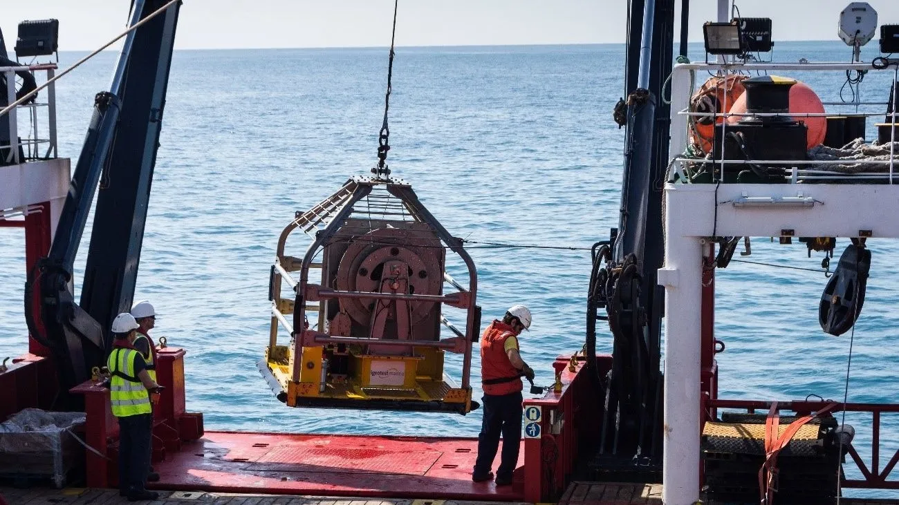 Foto 2 - La USAL estudia los riesgos geol&oacute;gicos marinos del suroeste del Mar Mediterr&aacute;neo  