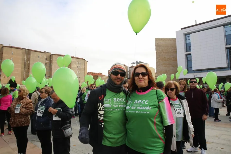 Foto 9 - La marcha verde contra el c&aacute;ncer en Salamanca alcanza los 18.000 participantes