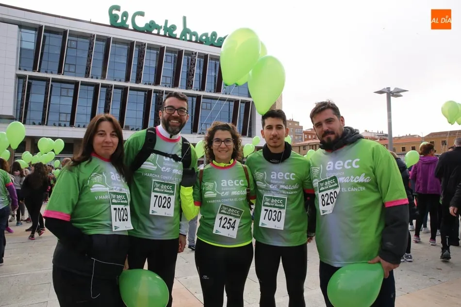 Foto 5 - La marcha verde contra el c&aacute;ncer en Salamanca alcanza los 18.000 participantes