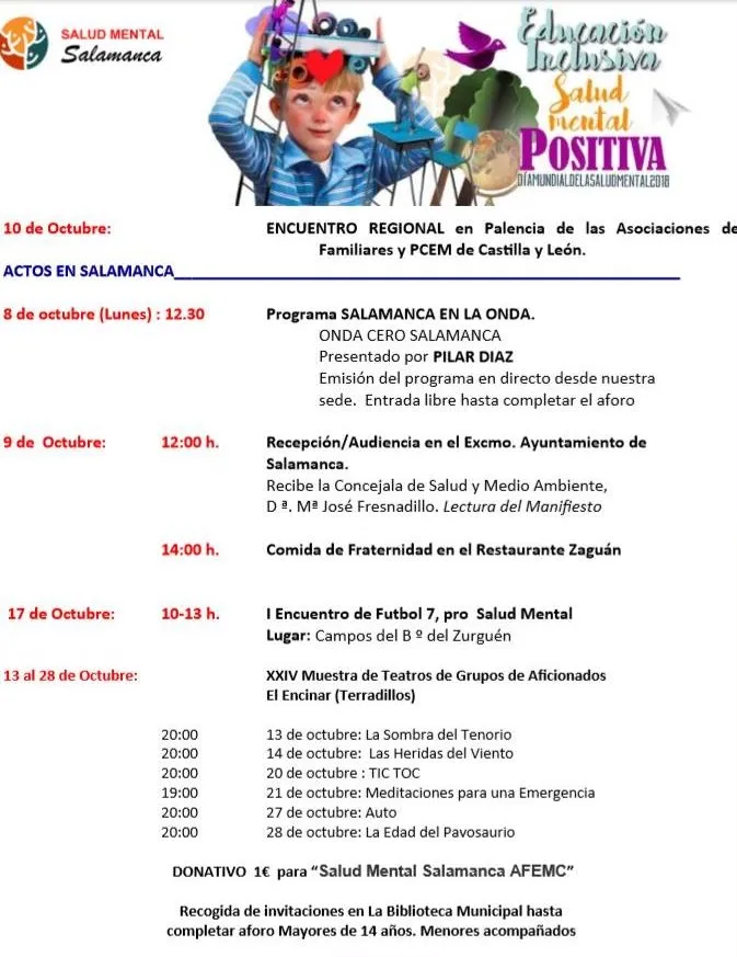 Foto 4 - AFEMC&nbsp; reivindica la educaci&oacute;n inclusiva para prevenir los problemas de salud mental en los...