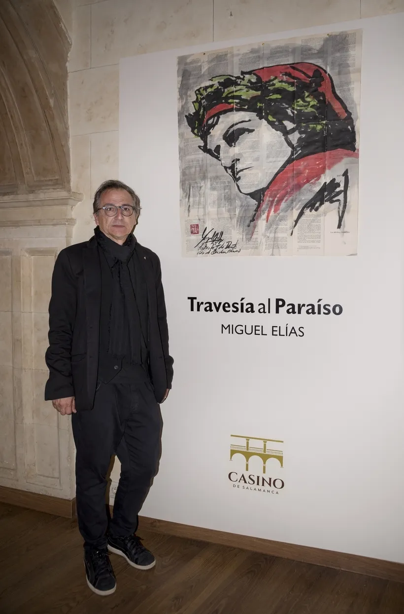Foto 3 - Miguel El&iacute;as, trazos que son versos  