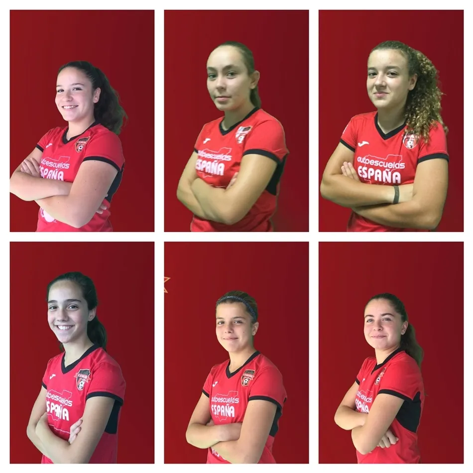 Foto 2 - 12 jugadoras del CD Salamanca FF, convocadas para el entrenamiento con la S15 y S17 Femenina