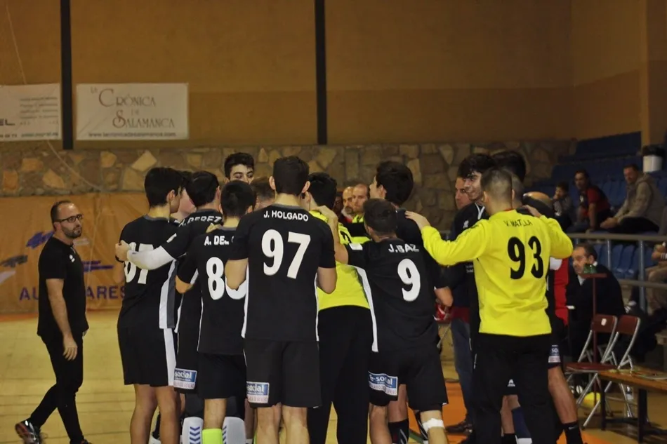 El equipo Sanalón-Ciudad de Salamanca, en una imagen de esta temporada