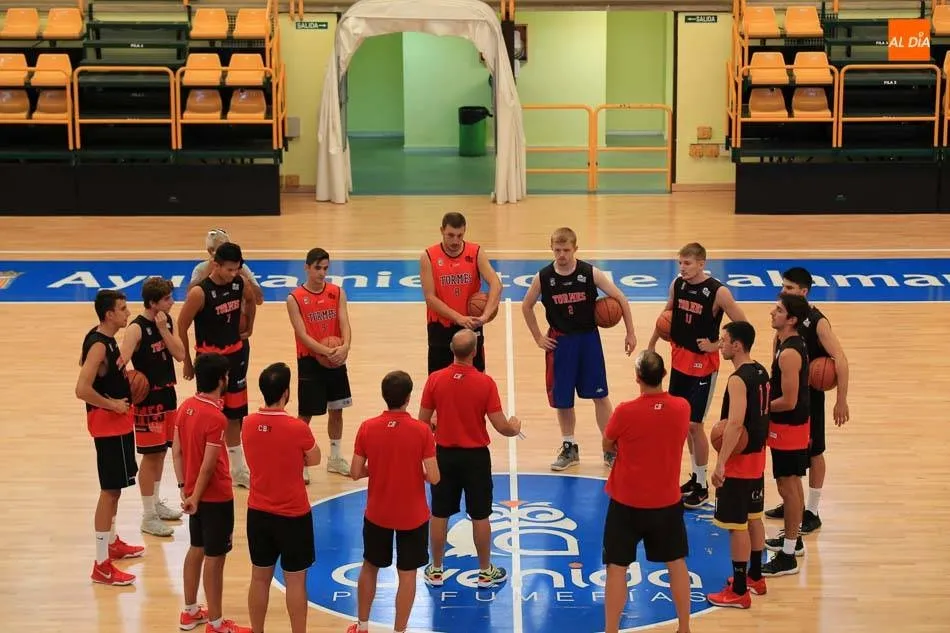 La Antigua-CB Tormes, en una imagen de esta temporada. Foto: Alberto Martín